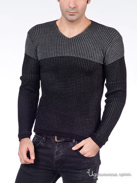 Пуловер Saint Loran, цвет темно-серый