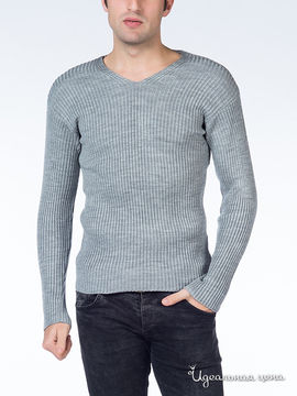 Пуловер Saint Loran, цвет серый
