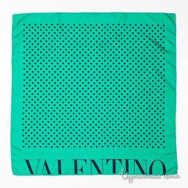 Платок Valentino женский, цвет изумрудный