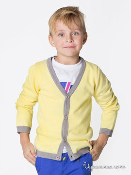 Кардиган Viaggio Bambini для мальчика, цвет желтый