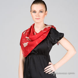 Платок Valentino женский, цвет красный