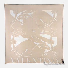 Платок Valentino женский, цвет кремовый