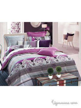Комплект постельного белья двуспальный Caprice, цвет мультиколор
