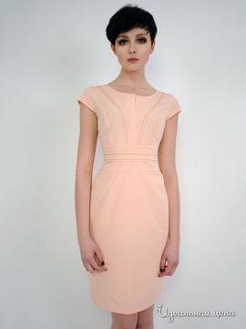 Платье Vera Fashion, цвет персиковый