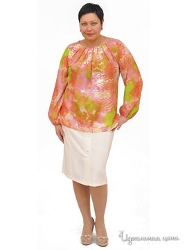 Блуза Ladystyle, цвет коралловый