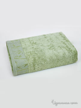 Полотенце, 50х90 см Bars, цвет зеленый
