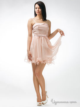 Платье Fervente, цвет персиковый