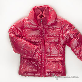 Куртка малиновая для девочки, рост 98-152 см