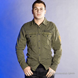 Рубашка Military цвет "олива"