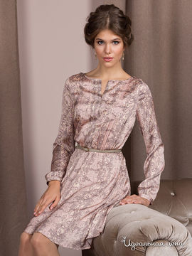 Платье Viaggio Donna, цвет розовый, бежевый