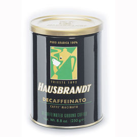 Кофе молотый Hausbrandt "DECAFFEINATO", 250 гр