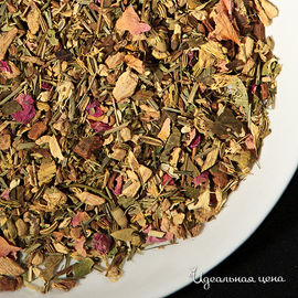 Листовой  чай   "HERBS & GINGER"  (Травы с имбирем), WELLNESS  100гр
