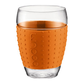 Набор бокалов Bodum, цвет оранжевый, 0,45л.