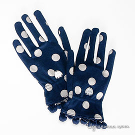 Перчатки для девочки, синие