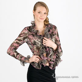 Блуза Rinascimento женская, цвет серый / розовый