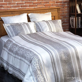 Комплект постельного белья Togas "ДОНАТЕЛЛО", цвет серый, Евро (наволочки 50х70см)