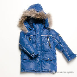 Куртка голубая для мальчика, рост 98-122 см