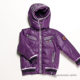 Куртка фиолетовая для мальчика, рост 98-122 см