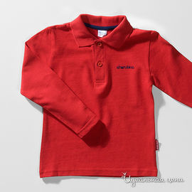 Рубашка красная с дл. рукавом для мальчика, рост 104-122 см