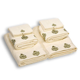 Комплект махровых полотенец Dilan, цвет молочный, 6 шт.