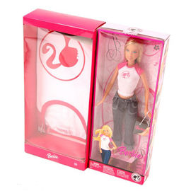 Barbie "Энергия Моды", кукла и футболка для девочки