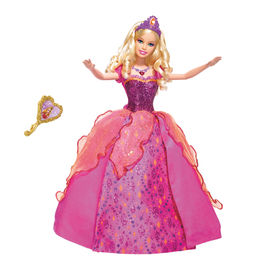 Barbie Принцесса Лиана из серии "Хрустальный замок", кукла музыкальная