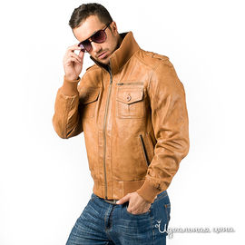 Куртка Jack Trendy Ivagio мужская, цвет рыже-бежевый