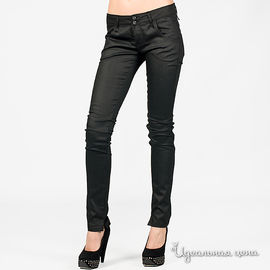 Женские брюки джинсовые  , черные