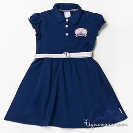 Платье Coccodrillo "TENIS 11" для девочки, цвет синий, рост 104-128 см
