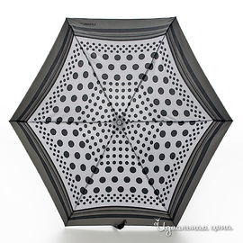 Зонт FERRE, черно-серый