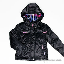 Куртка Coccodrillo "NATURE DREAM" для девочки, цвет черный, рост 104-128 см