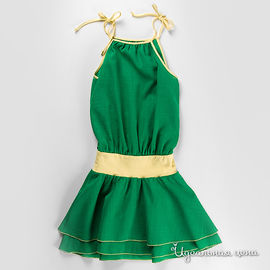 Платье GT Basic "СОУЛ" для девочки, цвет зеленый