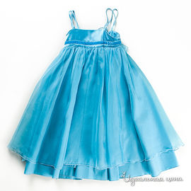 Платье "Николь" голубое для девочки, рост 98-134 см