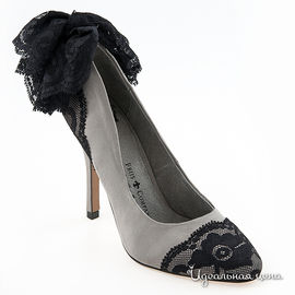 Туфли Feel Fashion женские, цвет серый / черный