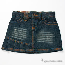 Юбка Marisol для девочки, цвет джинсы, рост 158-164 см