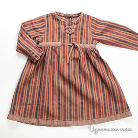 Платье цвета латте для девочки, рост 50-140 см