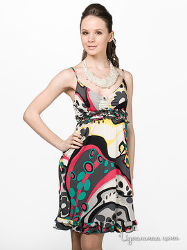 Платье Cristina Gaviolli женское, цвет мультиколор