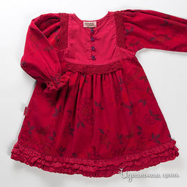 Платье темно-красное для девочки, рост 50-140 см