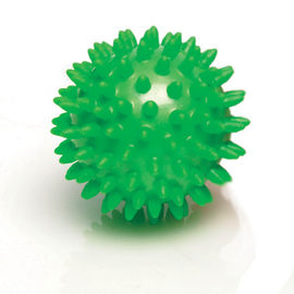 Мяч массажный "Knopped Balls", диаметр 8 см, салатовый