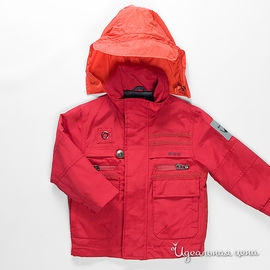 Куртка красная для мальчика, рост 92-116 см
