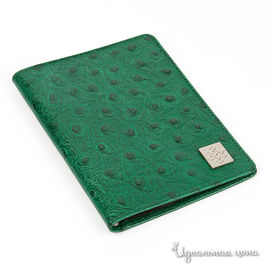 Обложка для паспорта цвет "зеленый страус"