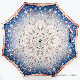 Зонт Chantal Thomass&Jean Paul Gautier женский, цвет бежевый / голубой