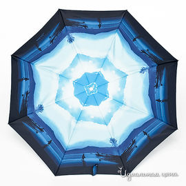 Зонт Jean Paul Gaultier, цвет сине-голубой