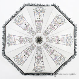 Зонт Chantal Thomass&Jean Paul Gautier женский, цвет белый