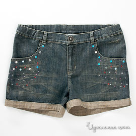Шорты джинсовые для девочки, рост 104-176 см