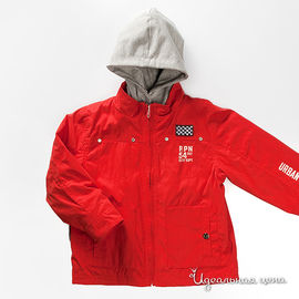 Куртка Petit Patapon для мальчика, цвет красный, рост 106-144 см