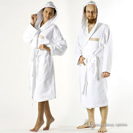 Набор полотенец и халатов "GOLF" белый, 7 предметов