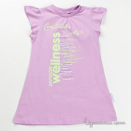 Платье Coccodrillo "WELLNESS" для девочки, цвет лиловый, рост 104-128 см
