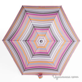 Зонт в 4 сложения Isotoner "автоматический" женский, цвет мультиколор