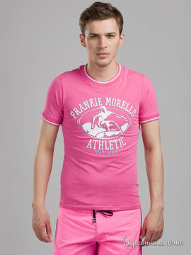 Футболка Frankie Morello мужская, цвет розовый